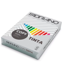 Hîrtie colorată A4 FABRIANO Tinta Grigio, 160 gr/m2, 250 foi, pastel, gri